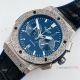 Faux Hublot Classic Fusion Chrono Watch Tattoo case Blue Dial 42mm (4)_th.jpg